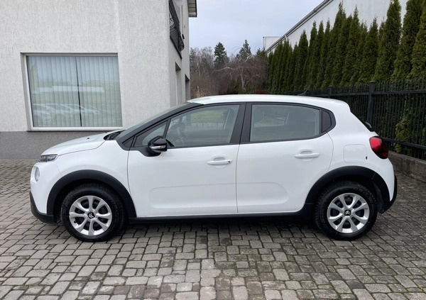 Citroen C3 cena 42999 przebieg: 59000, rok produkcji 2020 z Białystok małe 106